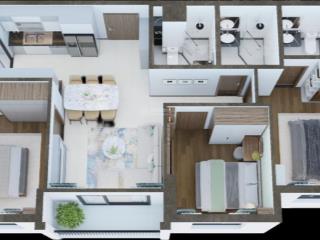 Chính chủ cần nhượng lại căn hộ góc 3pn nằm trong lõi trung tâm kđt hồng hà eco city.