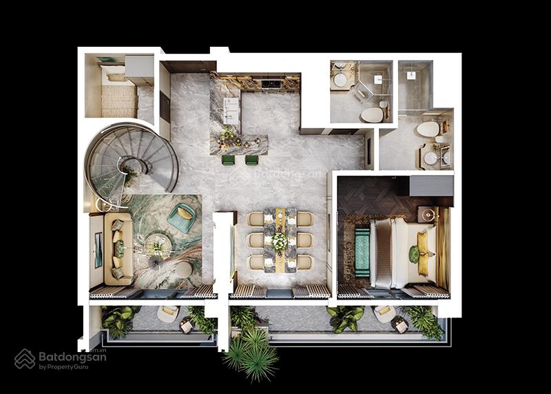 Thanh toán 20% ký hđmb sở hữu ngay duplex 199m2 toạ độ đắt giá bậc nhất tại hồ tây, view ôm trọn hồ