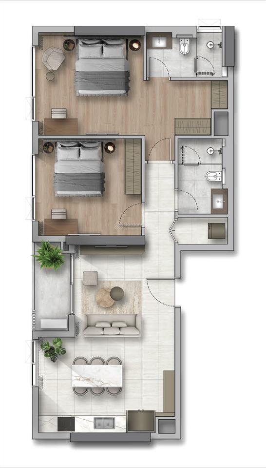 Bắt trọn view sông hồng và cầu nhật tân chỉ trong tầm mắt khi sở hữu căn hộ 2pn cực hiếm tại tây hồ