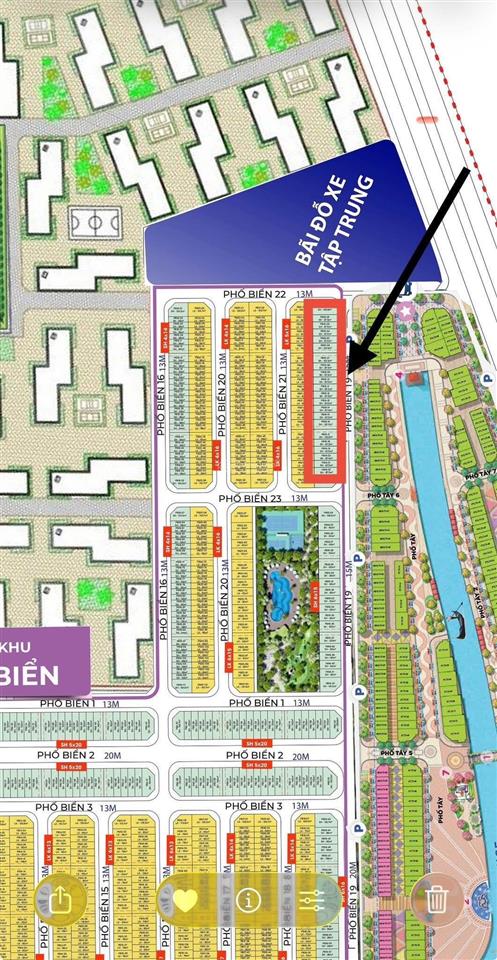 Tôi cần bán shophouse dòng tiền phố biển 19 sát góc đường 27m đối diện chung cư và sông venice