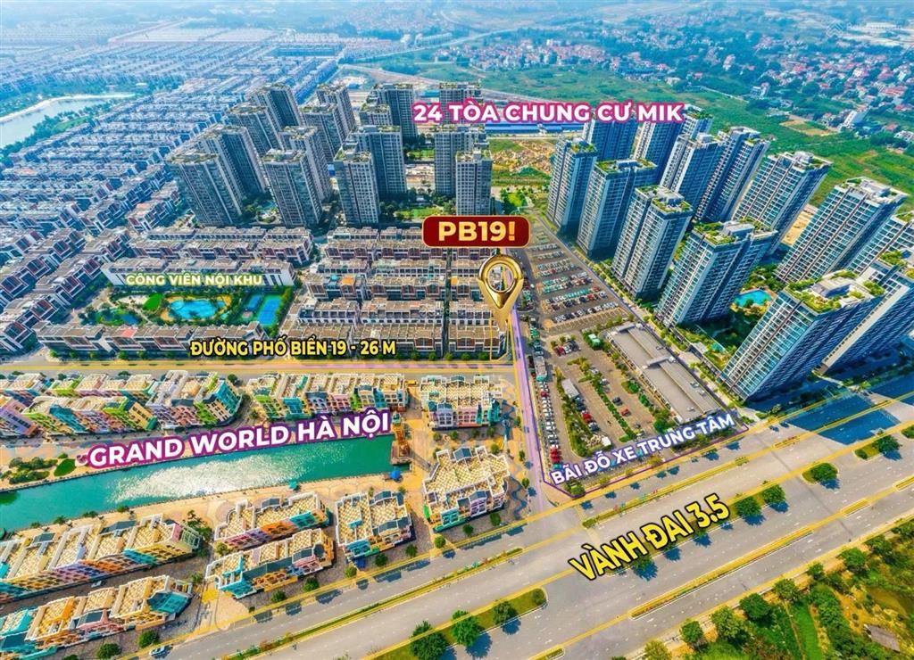 Tôi cần bán shophouse dòng tiền phố biển 19 sát góc đường 27m đối diện chung cư và sông venice