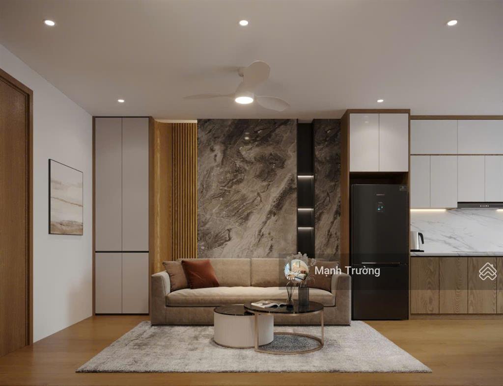 Bán căn 2 ngủ 2wc full nội thất tầng trung b15 đại kim