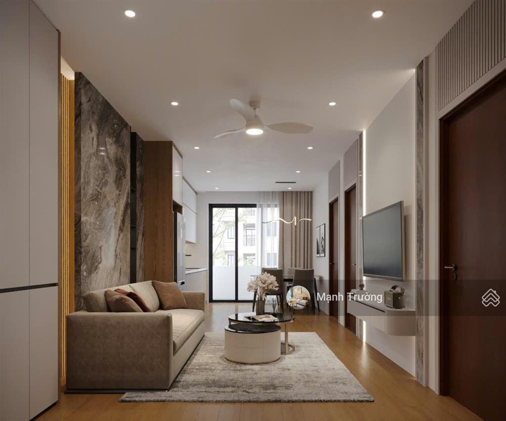 Bán căn 2 ngủ 2wc full nội thất tầng trung b15 đại kim