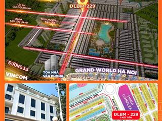 Cần bán quỹ đẹp shophouse mặt đại lộ bốn mùa 51m tại vinhomes ocean park 3, giá chỉ từ 20 tỷ