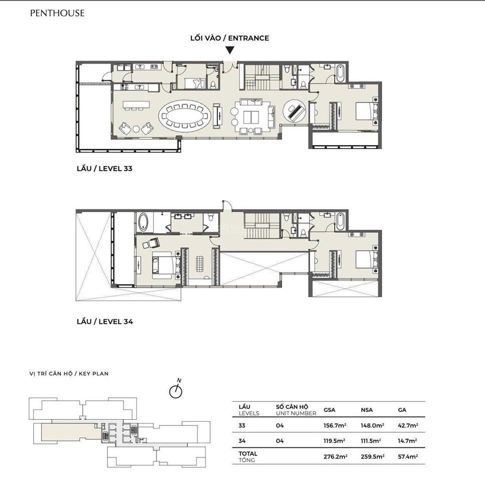 Bán duplex penthouse lumiere riverside tòa east