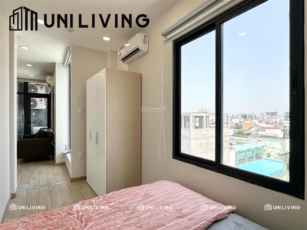 Cho thuê căn hộ 1 phòng ngủ ban công gần vạn kiếp  phan xích long  ngay cầu bông giáp quận 1