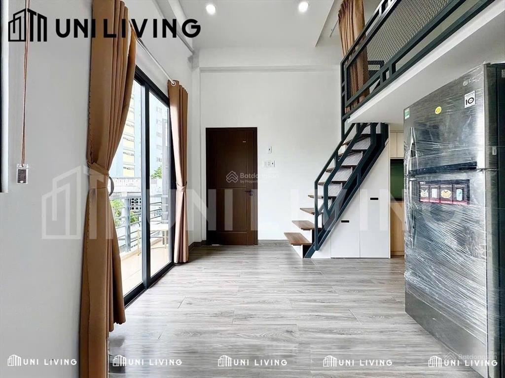 Cho thuê duplex ban công full nt, 35m2  đường điện biên phủ  nguyễn cửu vân ngay ngã tư hàng xanh