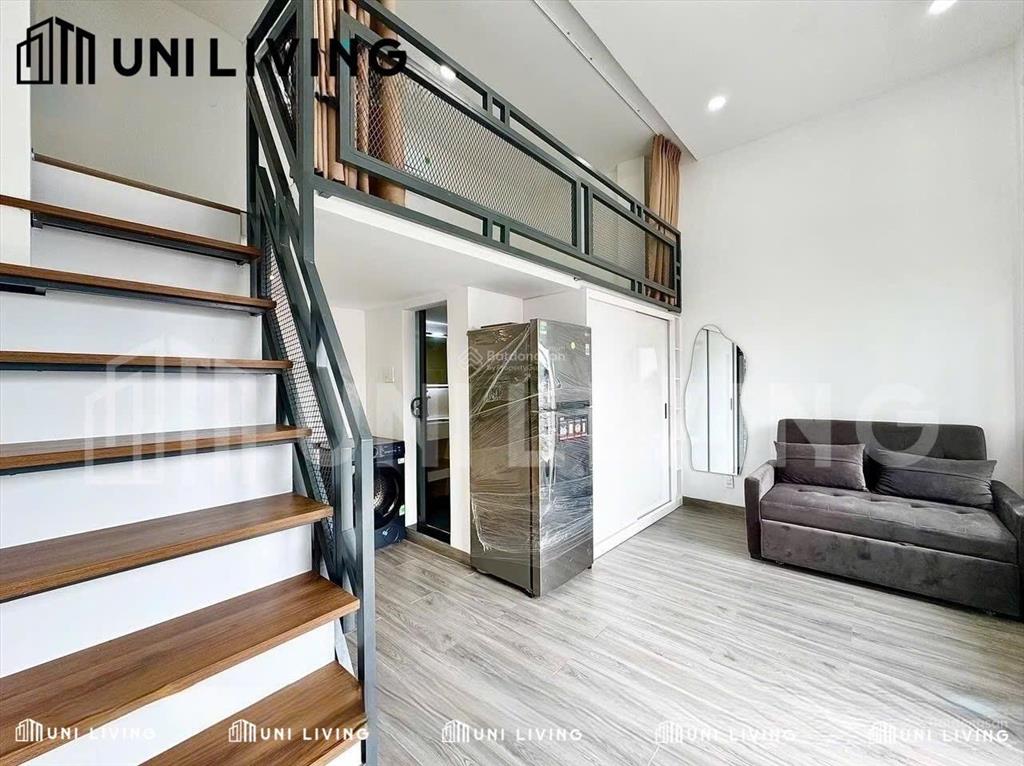 Cho thuê duplex ban công full nt, 35m2  đường điện biên phủ  nguyễn cửu vân ngay ngã tư hàng xanh