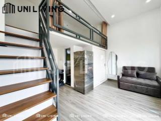 Cho thuê duplex ban công full nt, 35m2  đường điện biên phủ  nguyễn cửu vân ngay ngã tư hàng xanh