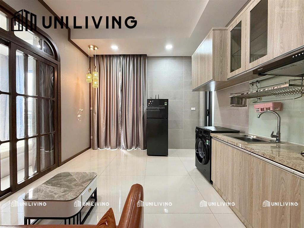 Cho thuê chung cư mini 1 phòng ngủ 40m2 nội thất luxury ngay ung văn khiêm gần cầu sài gòn