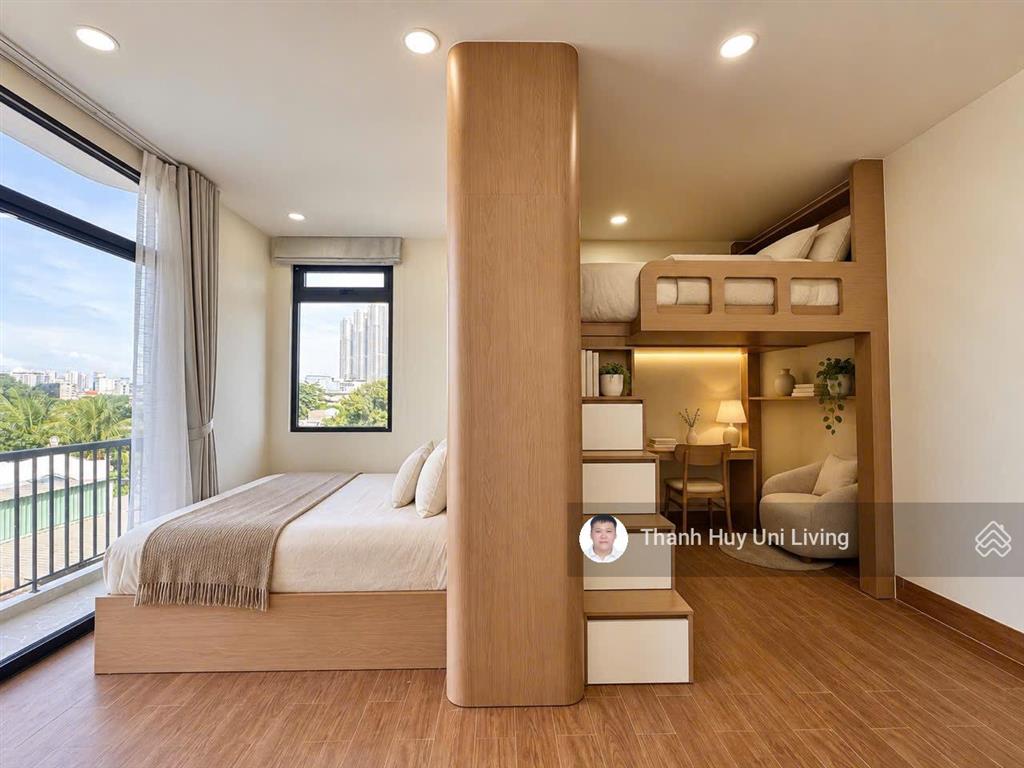 Khai trương tòa nhà chdv có 2 không gian ngủ mới xây ngay chợ thị nghè  thảo cầm viên