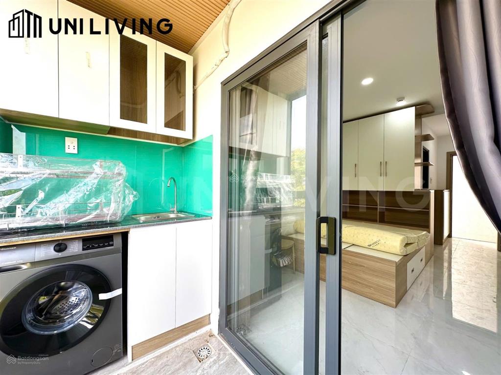 Cho thuê căn hộ mini ban công, full nội thất, máy giặt riêng. đúng hình + đúng giá