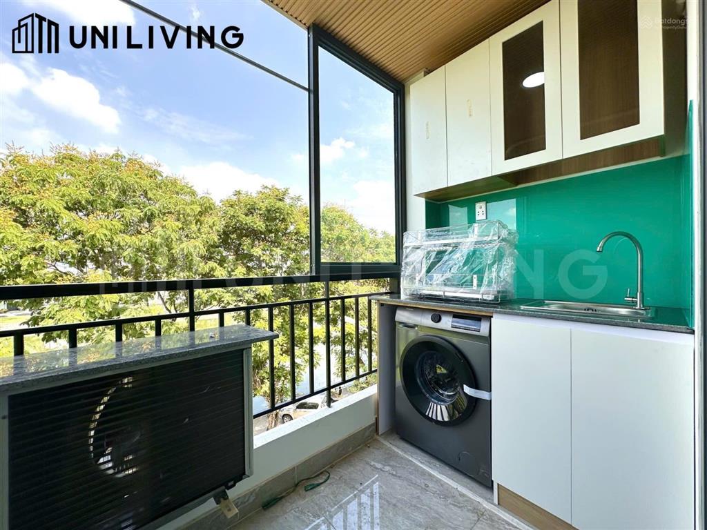 Cho thuê căn hộ mini ban công, full nội thất, máy giặt riêng. đúng hình + đúng giá