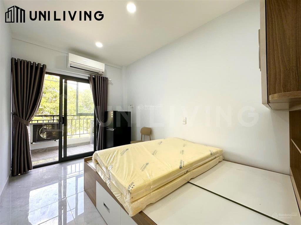 Cho thuê căn hộ mini ban công, full nội thất, máy giặt riêng. đúng hình + đúng giá