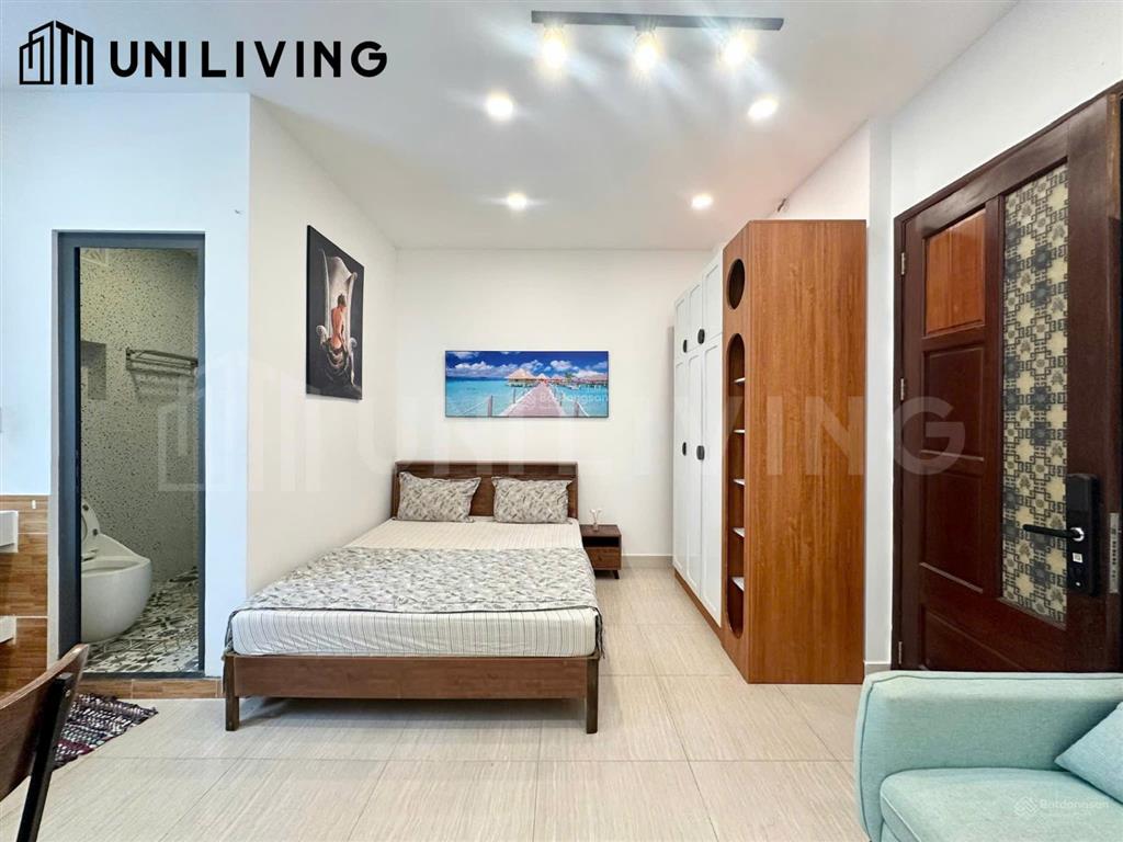 Ảnh thật 100% cho thuê căn hộ mini cao cấp  full nội thất, máy giặt riêng. mặt tiền lương định của