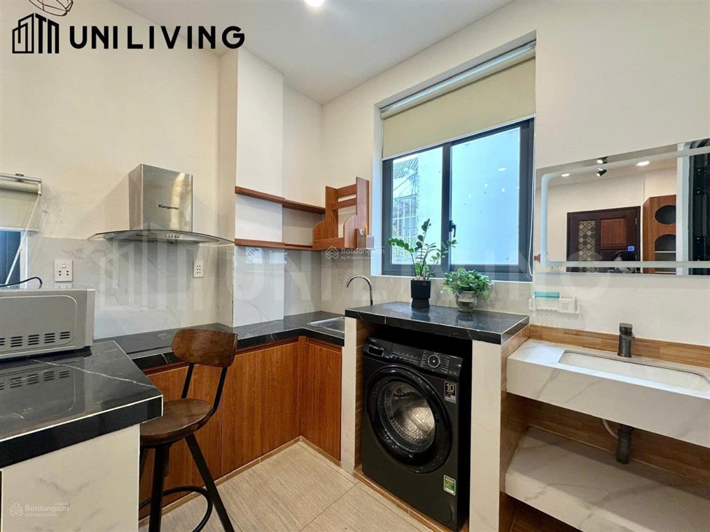 Ảnh thật 100% cho thuê căn hộ mini cao cấp  full nội thất, máy giặt riêng. mặt tiền lương định của