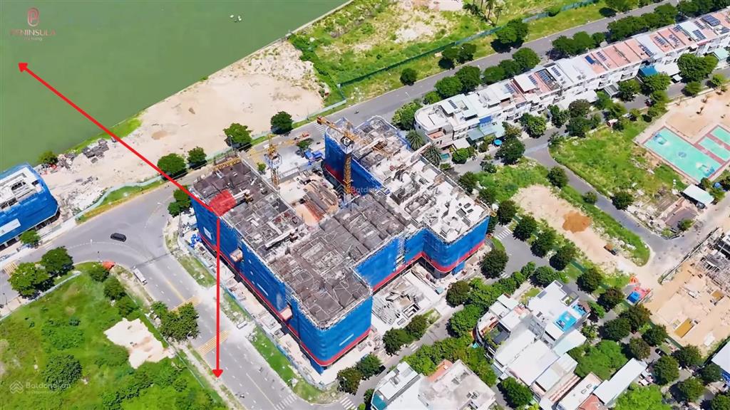Căn nổi bật căn hộ cao cấp 2pn sông hàn, hàng ngoại giao giá cđt  dự án peninsula đà nẵng