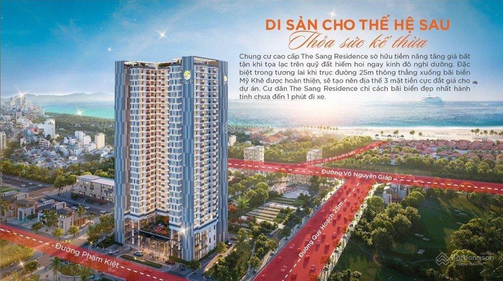 Chính chủ ngộp bank cần bán gấp căn 2pn tầng cao  bàn giao full nội thất  tttp biển mỹ khê