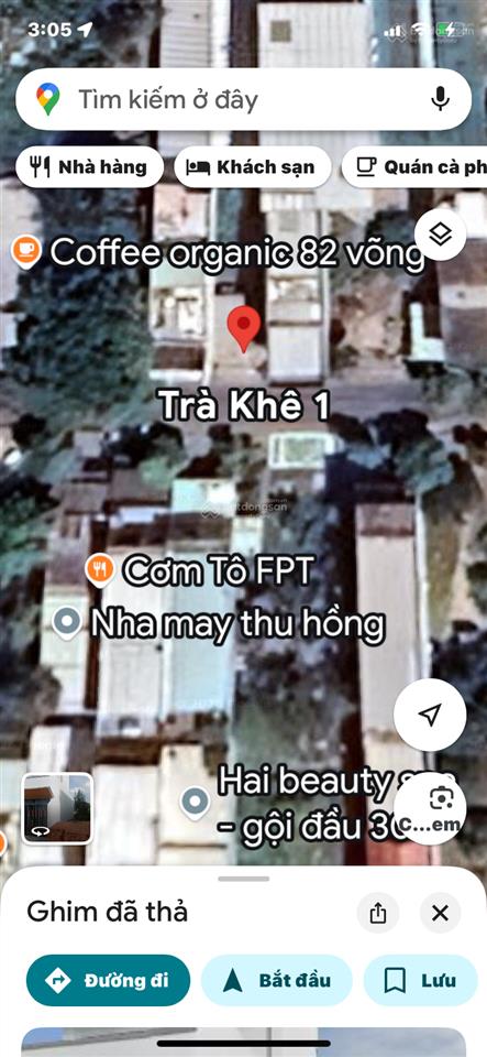 Cho thuê lô đất đường trà khế 1 gần trung tâm fpt.