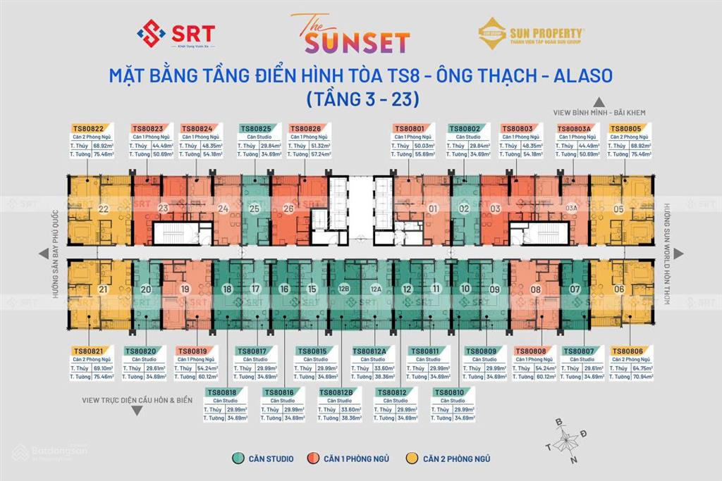 Chỉ 4 tỷ  sở hữu căn hộ biển full nội thất 5, view cầu hôn