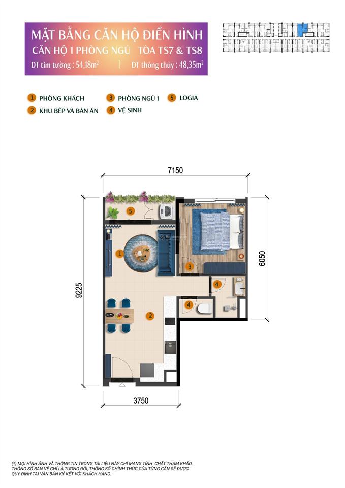 Chỉ 4 tỷ  sở hữu căn hộ biển full nội thất 5, view cầu hôn