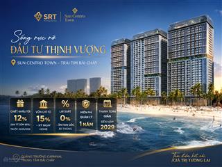 Chỉ 1.6 tỷ sở hữu căn hộ biển hạ  ngay quảng trường bãi cháy