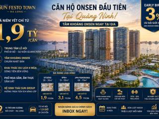 Căn hộ biển khoáng nóng ngay giữa trung tâm bãi cháy chỉ từ 1.9 tỷ!