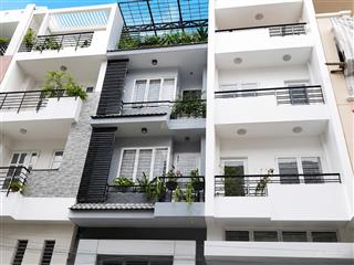 Bán nhà mt hẻm kinh doanh 679 quang trung  ngay chợ hạnh thông tây  4x15m  4 tầng mới