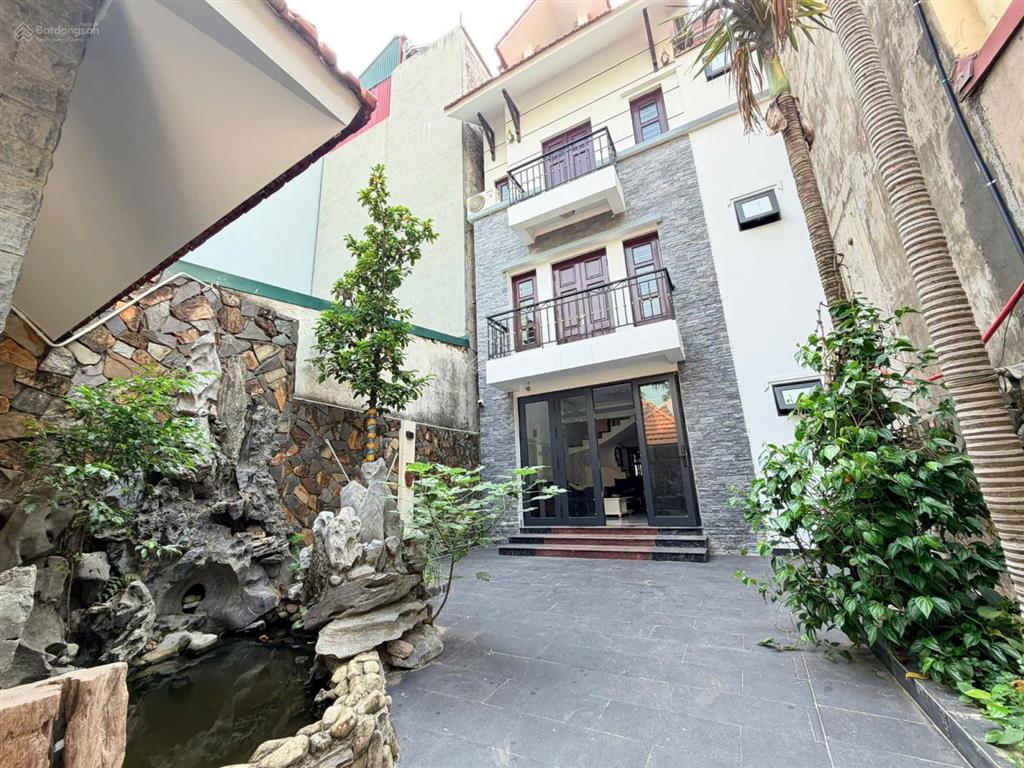 Nhà đơn lập sân vườn 175m2  đông ngạc  ngõ ô tô