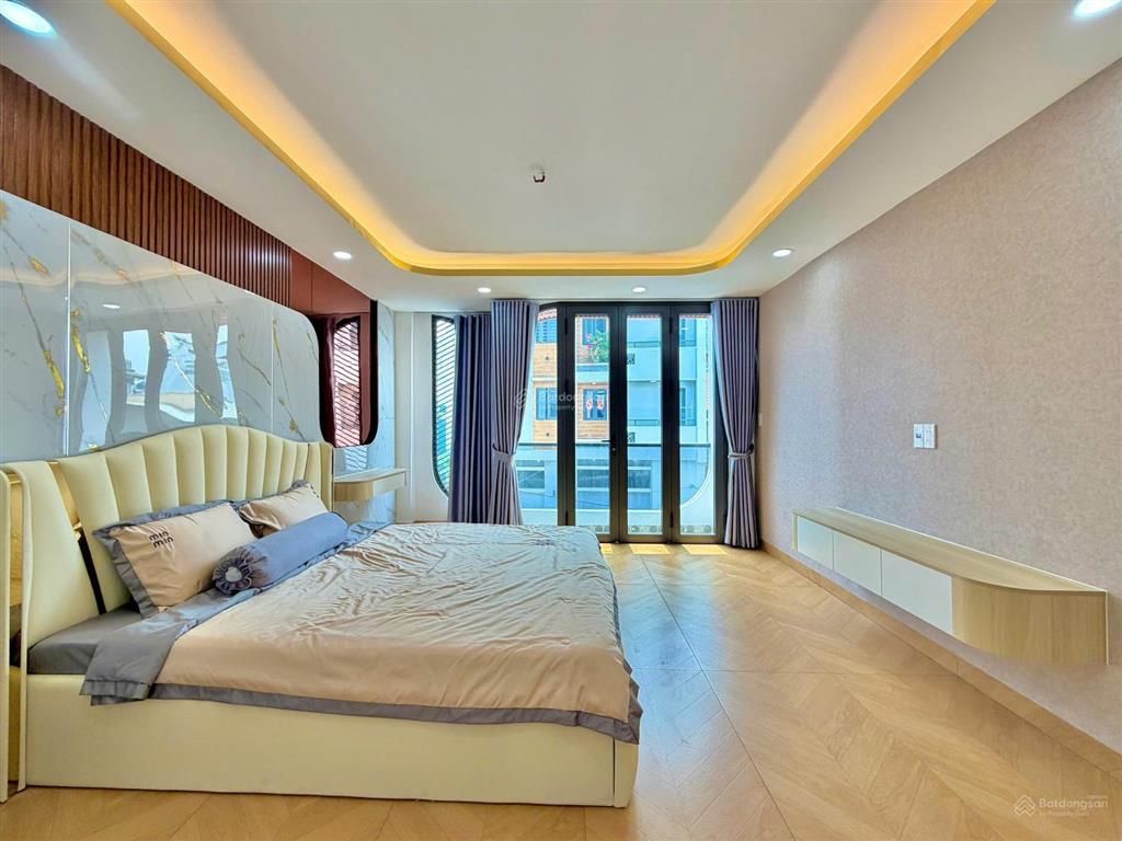 Bán nhà 5 tầng  hẻm xe hơi lê quang định gò vấp  53m2  giá 10,5 tỷ