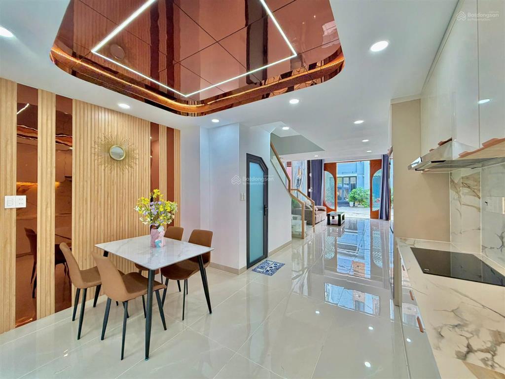 Bán nhà 5 tầng  hẻm xe hơi lê quang định gò vấp  53m2  giá 10,5 tỷ