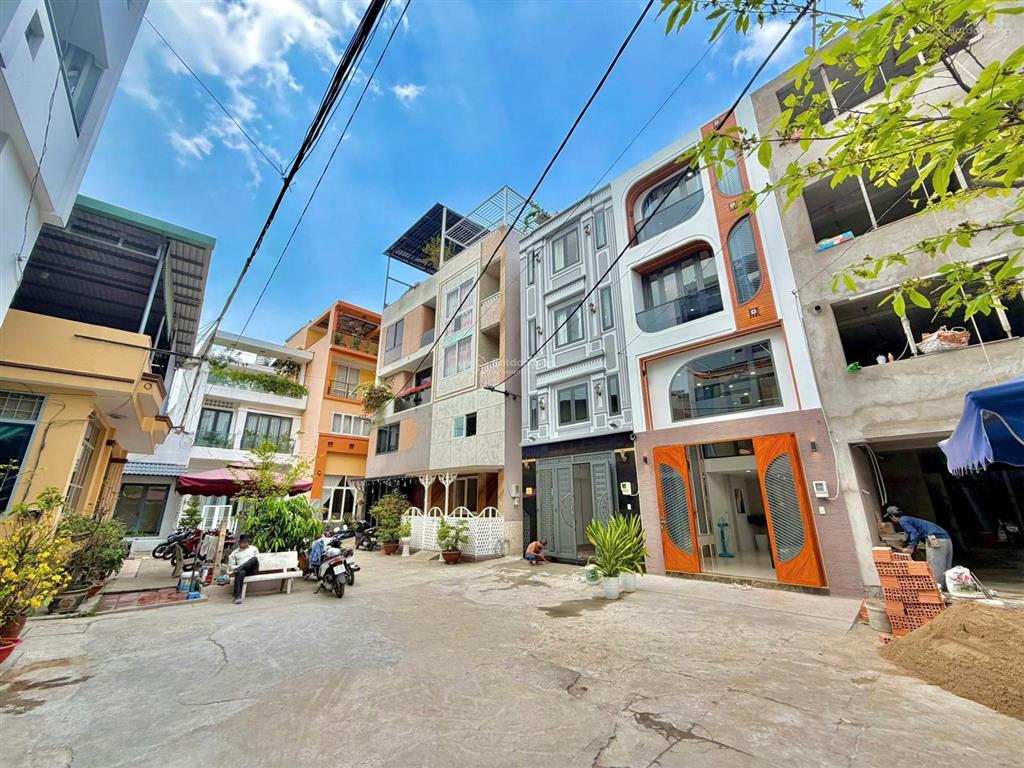 Bán nhà 5 tầng  hẻm xe hơi lê quang định gò vấp  53m2  giá 10,5 tỷ