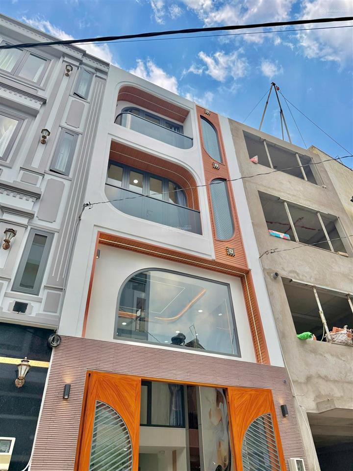 Bán nhà 5 tầng  hẻm xe hơi lê quang định gò vấp  53m2  giá 10,5 tỷ