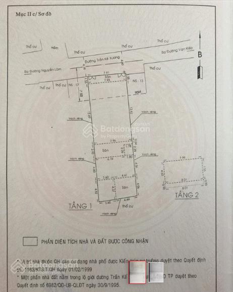 Cần bán hơn 200m2 đất mt đường trần kế xương, bình thạnh dt 7,9x25,7m bề ngang lớn đơn giá tốt