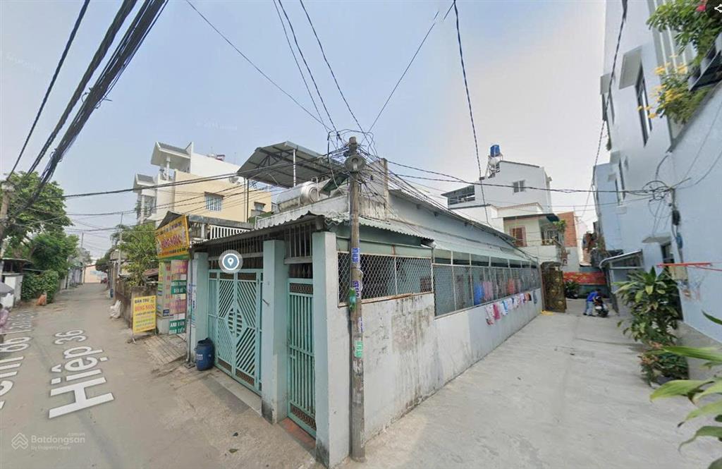Căn góc 2 mặt tiền đường tô ký, dt 5x20m công nhận đủ, ngay công viên phần mềm quang trung