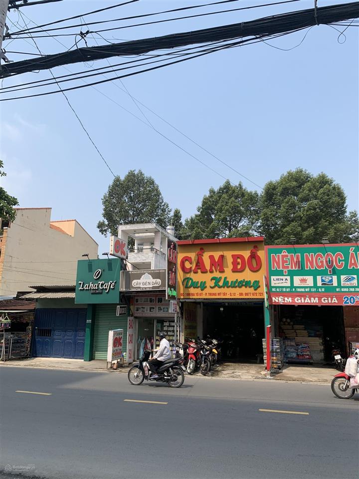 Bán gấp mt tô ký ngay đường đông bắc, cvpm quang trung, dt 4x25m công nhận đủ