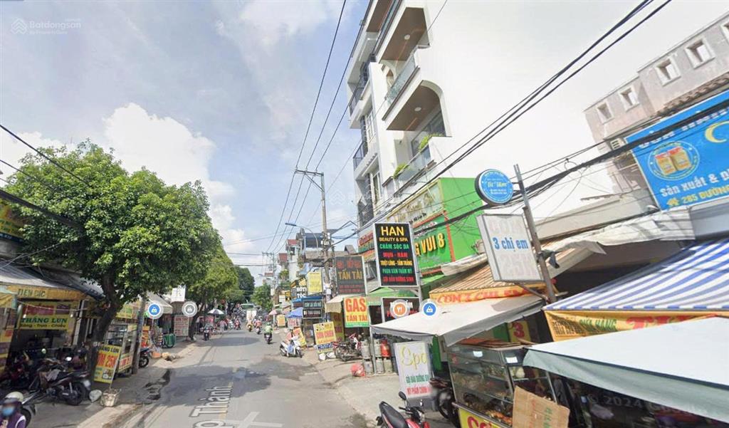 Mặt tiền chợ hiệp thành, q12, dt 5x25m, đoạn sầm uất nhất chợ, đang cho sẵn thu nhập 25tr/th