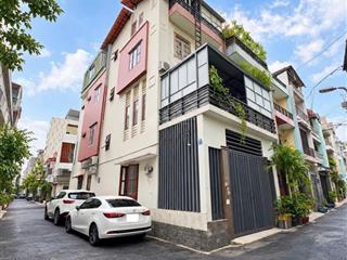 Căn góc 3 mặt tiền đường xe hơi né nhau nguyễn kiệm, gv, thu nhập 50tr/th,4 tầng gần sân bay, bv175