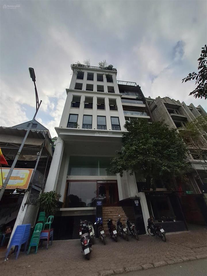 Hot văn phòng view hồ 3 mẫu ô đồng lầm có hầm xe + thang máy diện tích 150m²