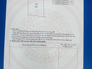 89,6m sơn đoài  tân minh  sóc sơn (  0866 573 *** )