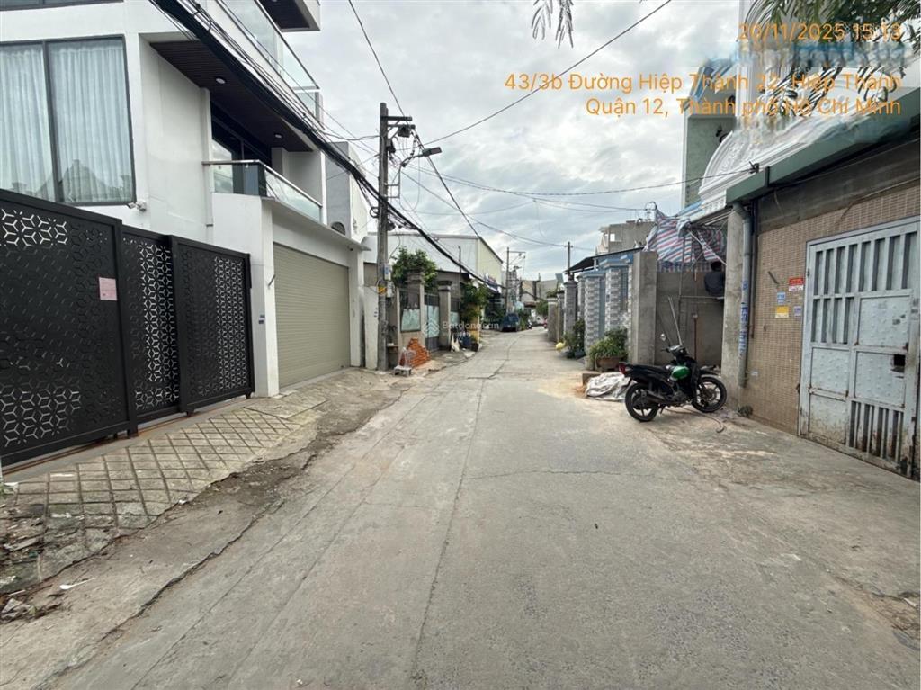 Bán đất hẻm 438, lê văn khương, 101,1m2, 4,96 tỷ, view đẹp hàng hiếm tại quận 12