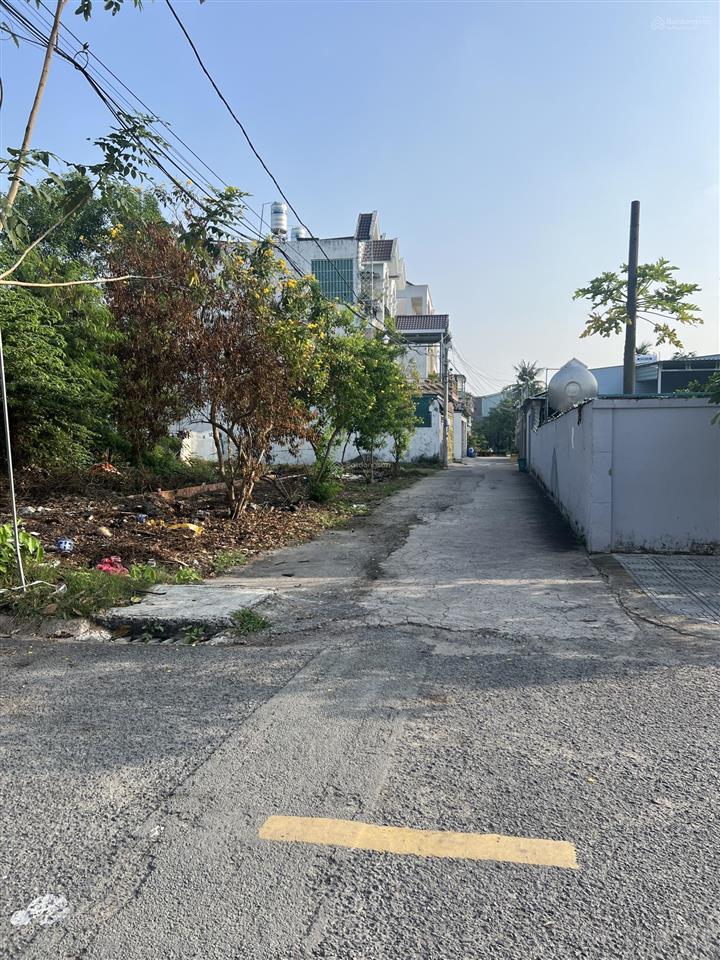 Đất mặt tiền  lô góc  thạnh lộc 47, quận 12  5,2m x 21m  6,5 tỷ