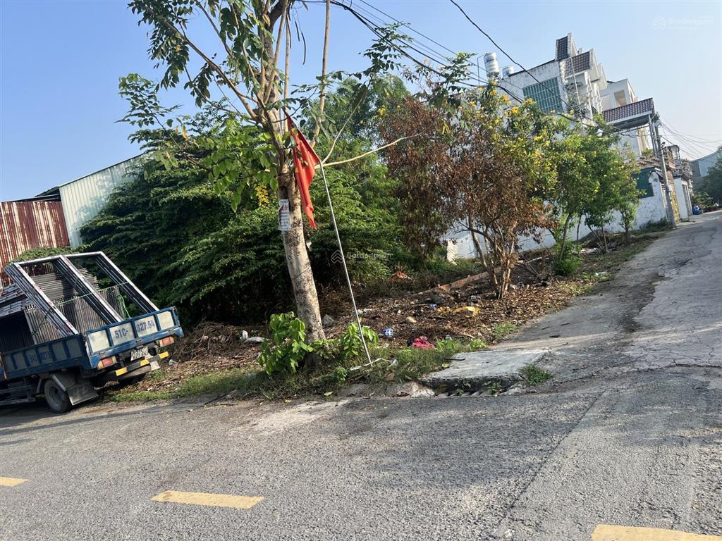 Đất mặt tiền  lô góc  thạnh lộc 47, quận 12  5,2m x 21m  6,5 tỷ