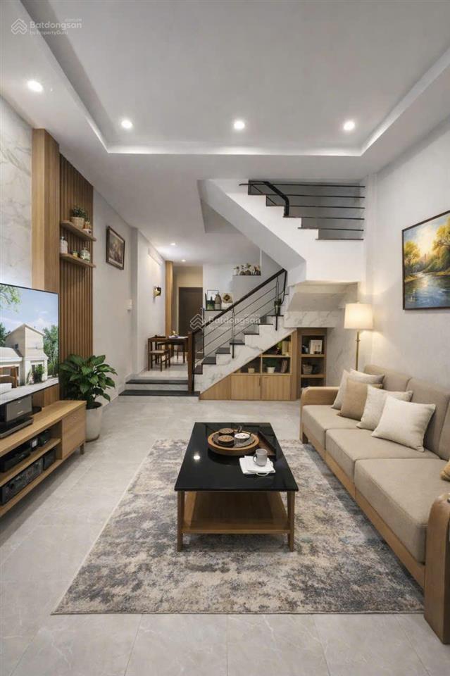 Bán nhà kênh nước đen 3 tầng 4m x14m  hẻm ô tô thông  gần công viên chợ bình long