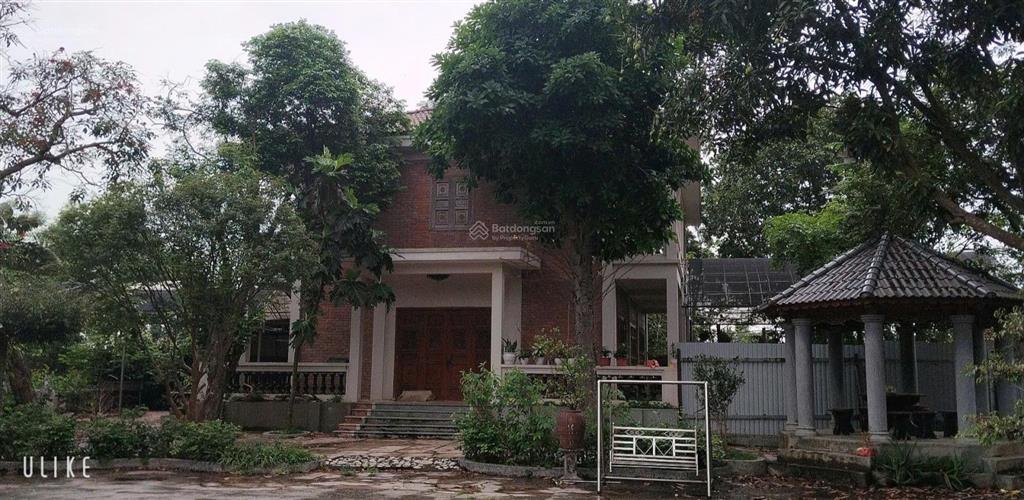 Bán nhanh biệt thự nghỉ dưỡng đẹp như tranh 1000m2 vệ linhphù linh sóc sơn đường lớn 26,5tỷ