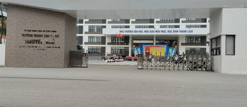 Bán đất tặng nhà cấp 4 100m2, 6,4 tỷ tại lê hữu tựu, xã nguyên khê, huyện đông anh, hà nội .