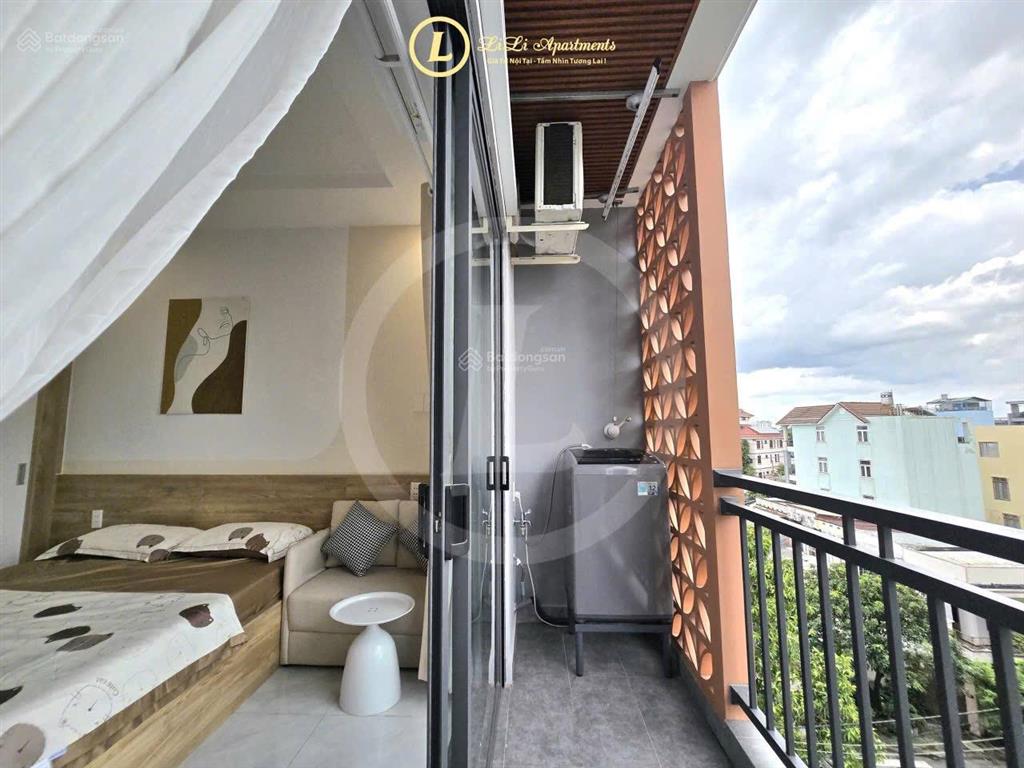 Cho thuê căn hộ 1pn thiết kế hiện đại  full nội thất gần cầu sài gòn