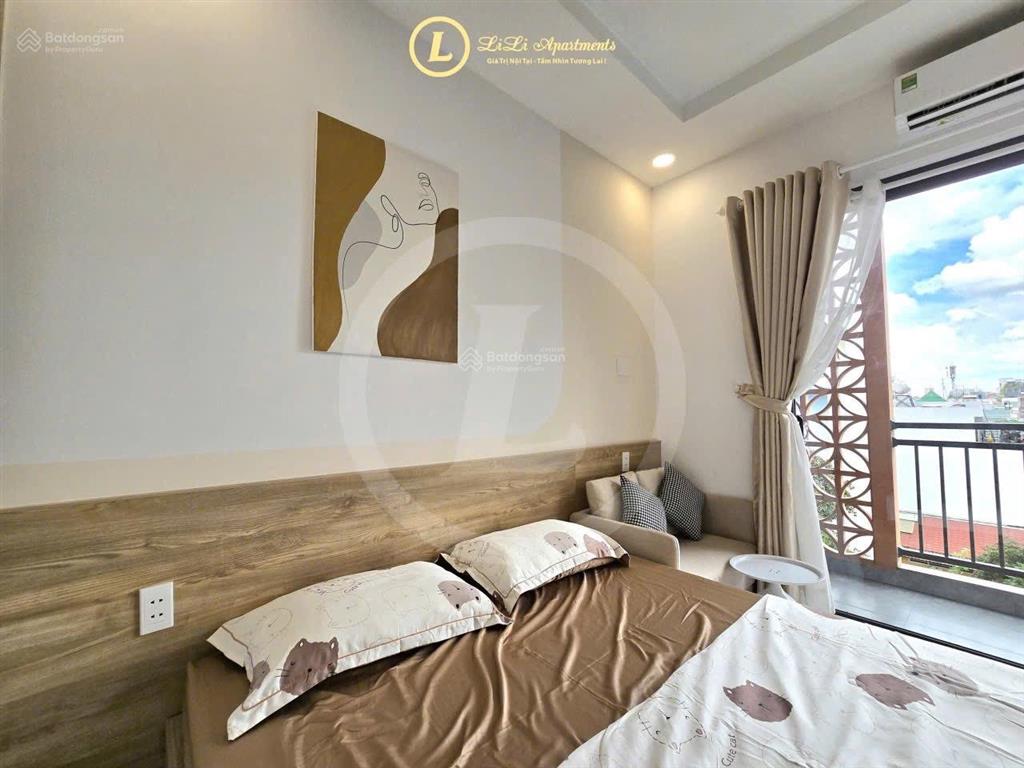 Cho thuê căn hộ 1pn thiết kế hiện đại  full nội thất gần cầu sài gòn