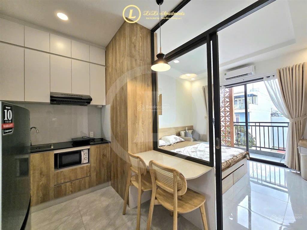 Cho thuê căn hộ 1pn thiết kế hiện đại  full nội thất gần cầu sài gòn