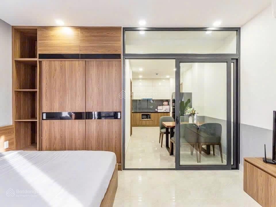 Cho thuê căn hộ 1pn ban công  đầy đủ nội thất thảo điền gần cầu sài gòn